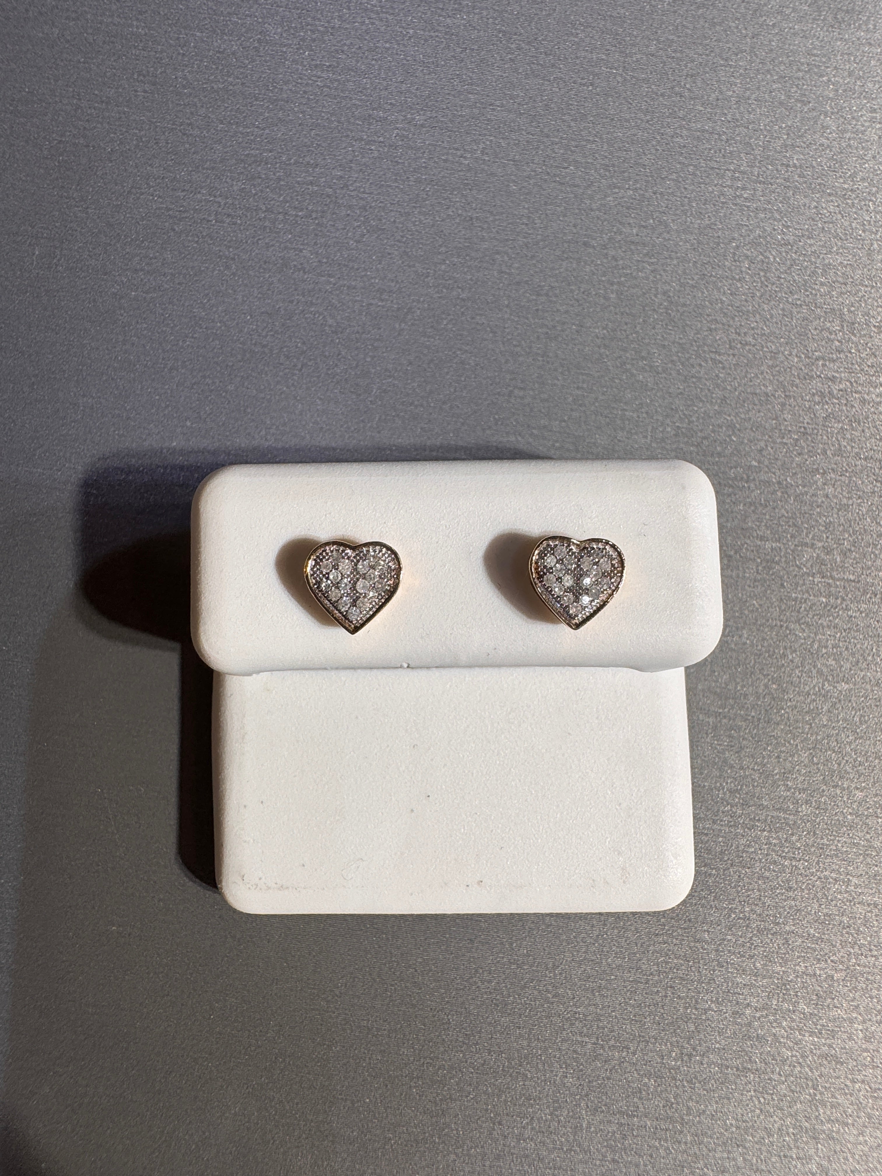 10k Gold Diamond Earrings